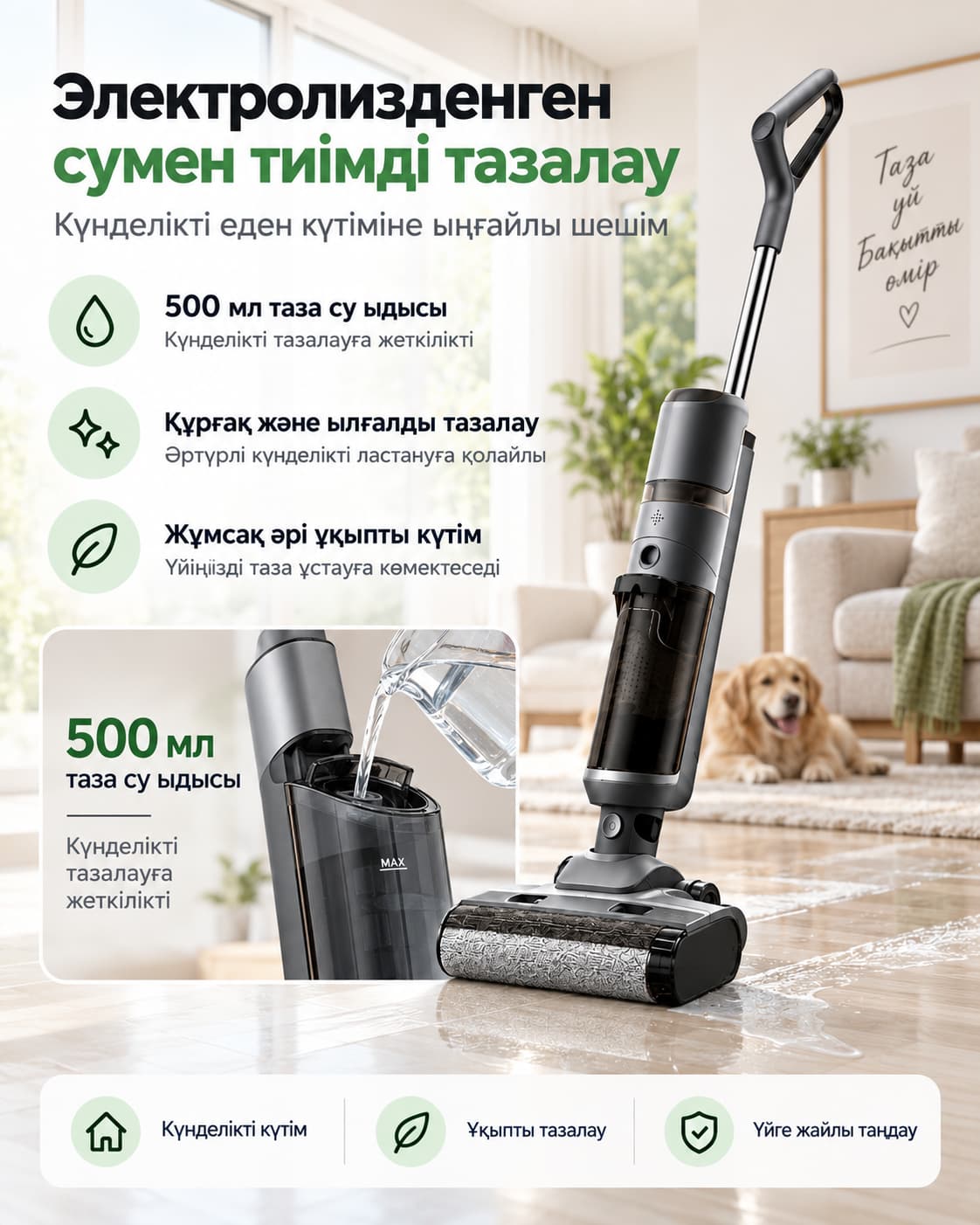 F905 сымсыз жууға арналған шаңсорғыш Тауар туралы толық 4