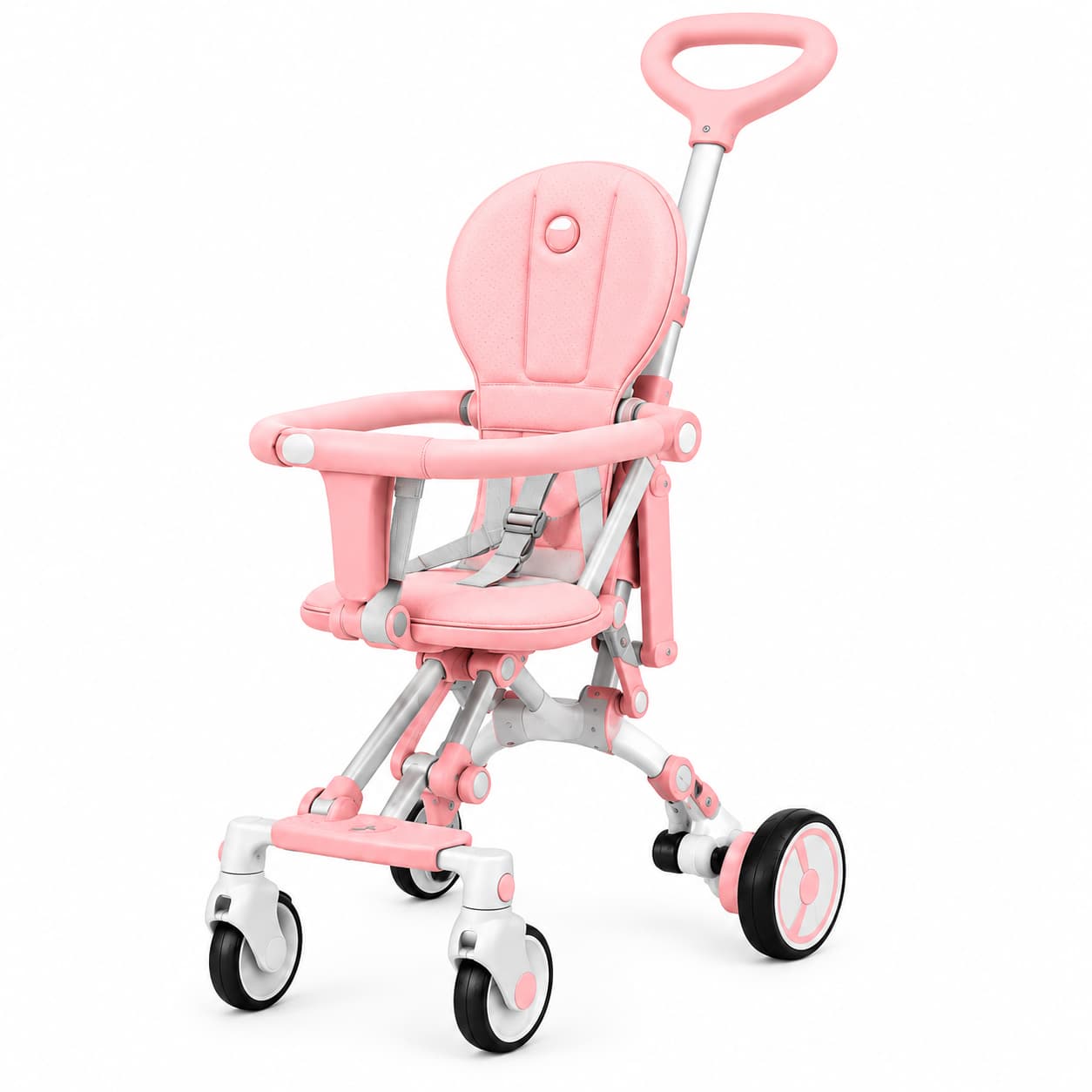 Linglong Baby L1 жиналмалы балалар арбасы - қызғылт — 1